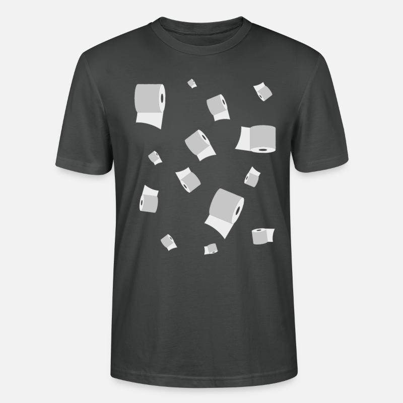 Klopapier - Stanley/Stella Unisex Bio-T-Shirt CRAFTER - Anthrazit