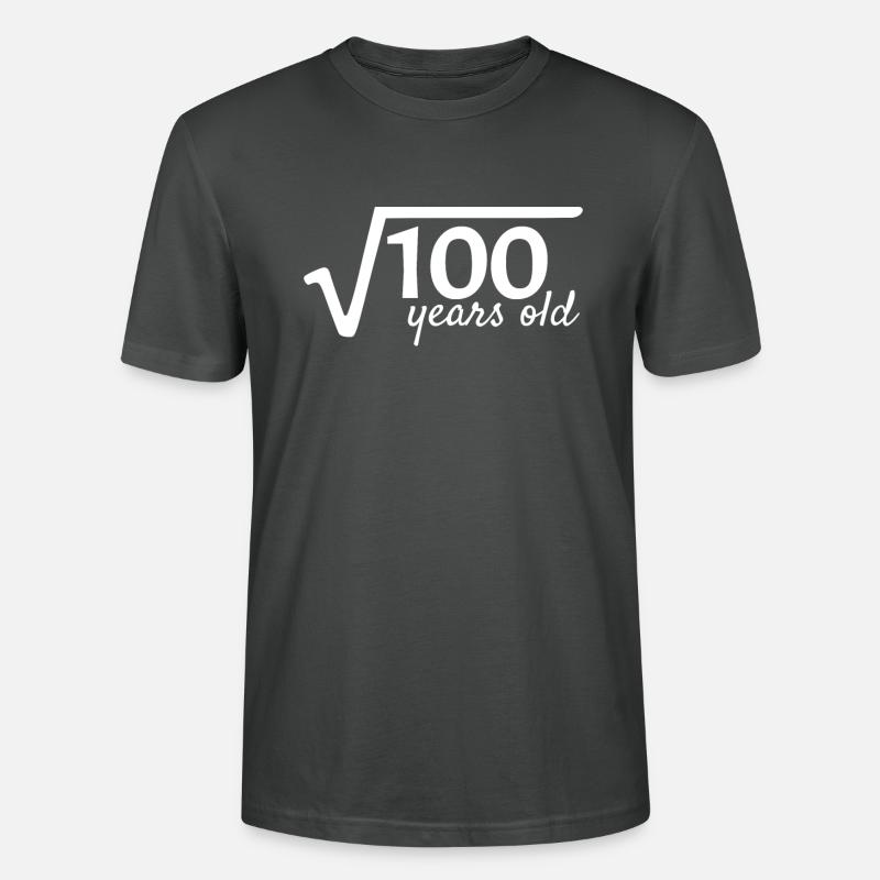 10 ans - 10 ans - T-shirt bio CRAFTER Stanley Stella Unisexe - charbon