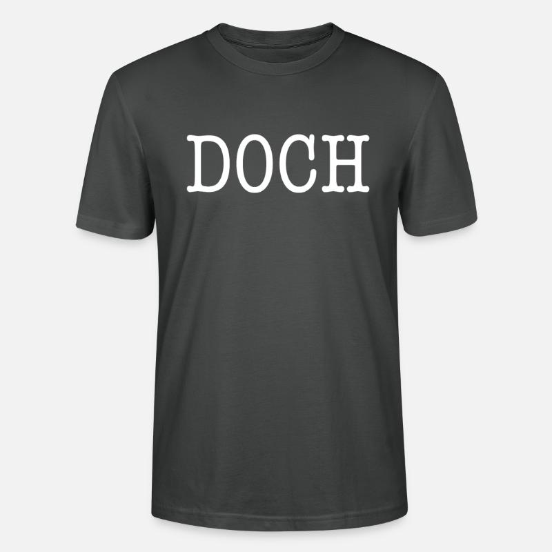Doch - Stanley/Stella Unisex Bio-T-Shirt CRAFTER - Anthrazit
