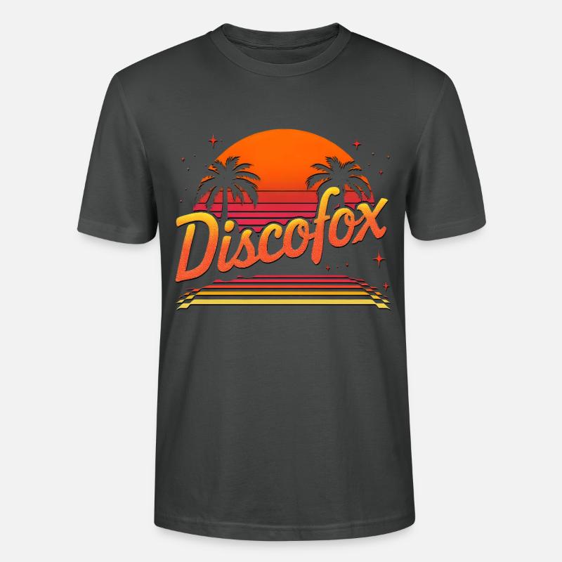 Discofox - Stanley/Stella Unisex Bio-T-Shirt CRAFTER - Anthrazit