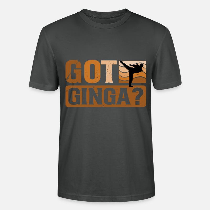 Git Ginga ? - T-shirt bio CRAFTER Stanley Stella Unisexe - charbon