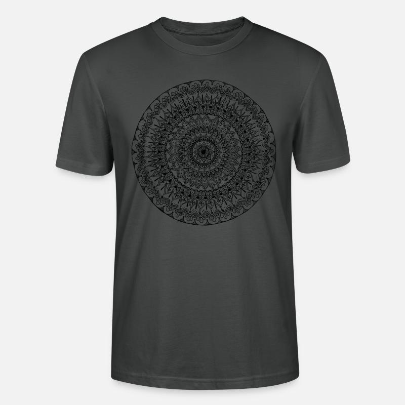 Mandala - Stanley/Stella Unisex Bio-T-Shirt CRAFTER - Anthrazit