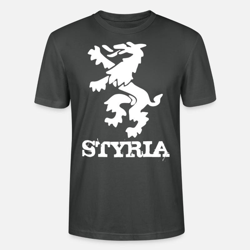 Steiermark - Stanley/Stella Unisex Bio-T-Shirt CRAFTER - Anthrazit