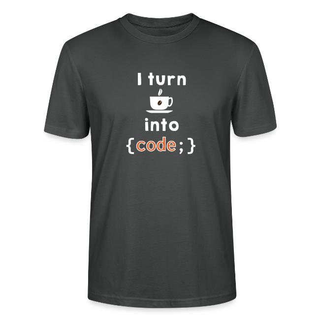 I turn coffee into code light