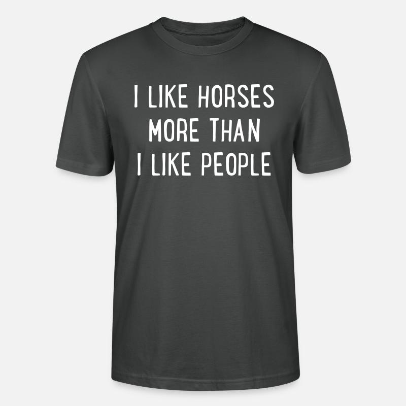 Chevaux - T-shirt bio CRAFTER Stanley Stella Unisexe - charbon