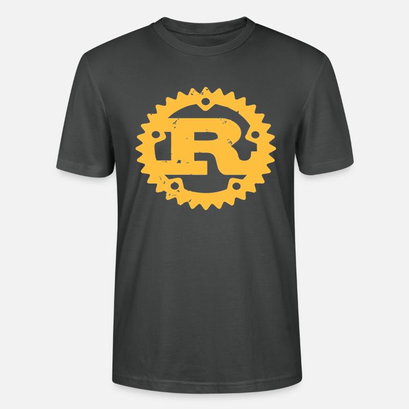 Rust Programming - Stanley/Stella CRAFTER Unisex Organic T-Shirt - anthracite