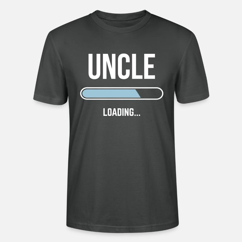 Uncle Loading - Stanley/Stella CRAFTER Unisex Organic T-Shirt - anthracite