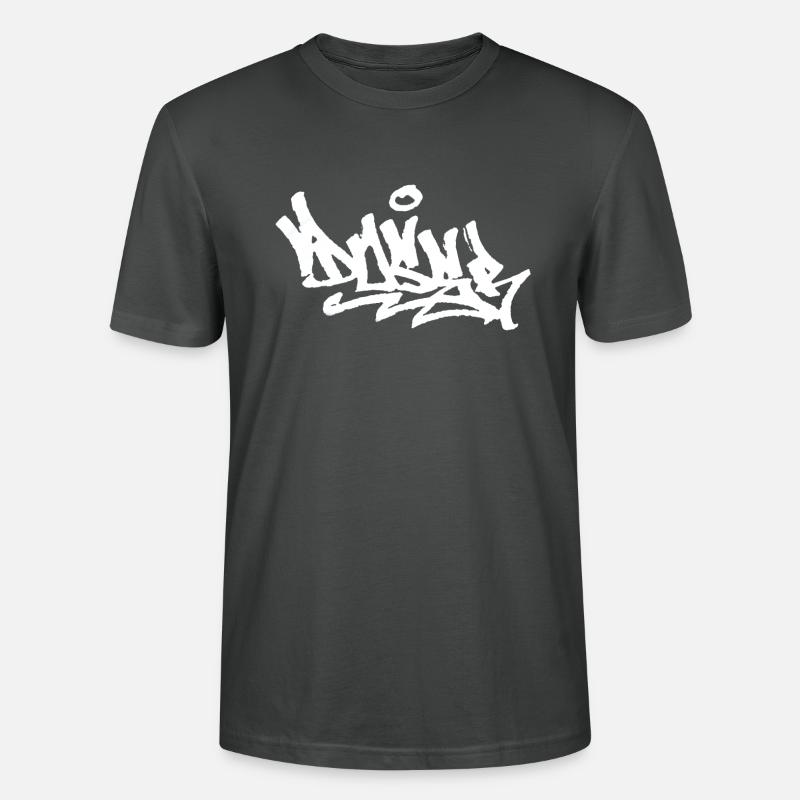 "DOSER" Graffiti Handstyle - Stanley/Stella Unisex Bio-T-Shirt CRAFTER - Anthrazit