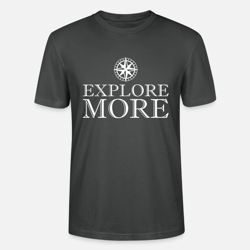Entdecken Sie mehr Compass - Stanley/Stella Unisex Bio-T-Shirt CRAFTER - Anthrazit