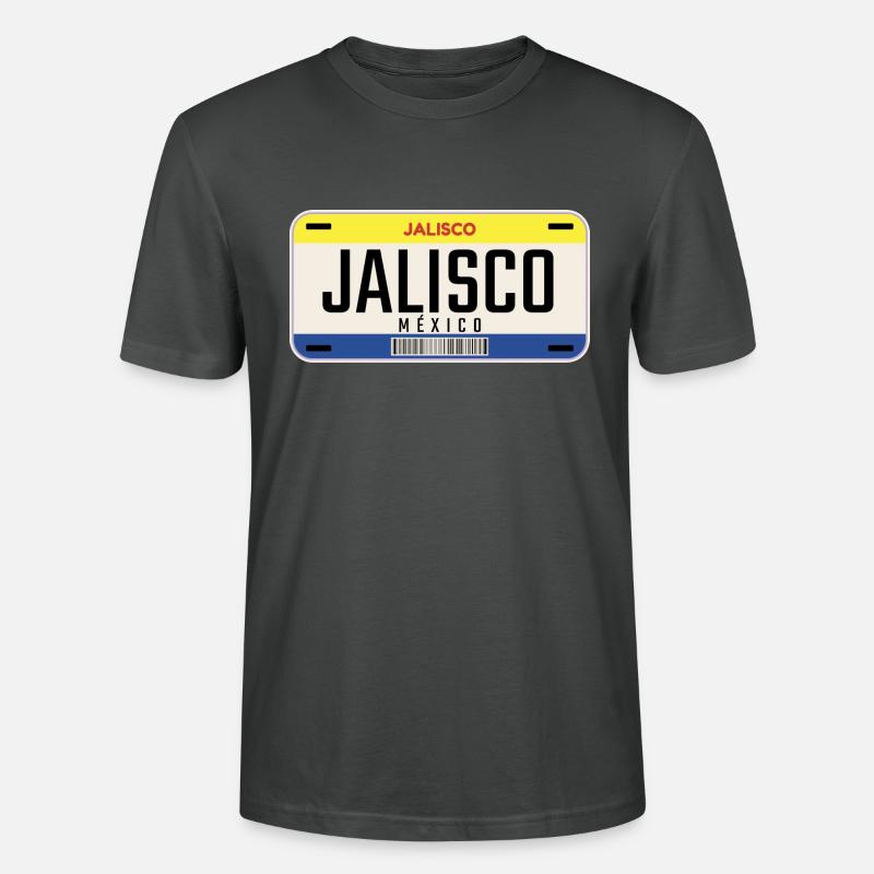 Cours de Mexico Jalisco - T-shirt bio CRAFTER Stanley Stella Unisexe - charbon