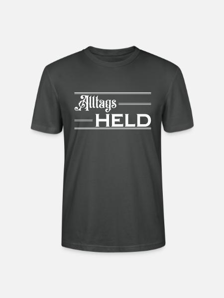 Alltagsheld - Stanley/Stella Unisex Bio-T-Shirt CRAFTER - Anthrazit