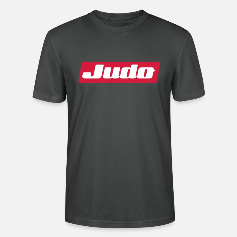 judo - Stanley/Stella CRAFTER Unisex Organic T-Shirt - anthracite