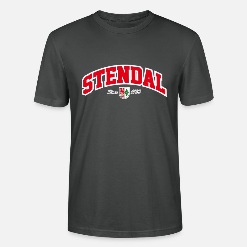 Stendal - Stanley/Stella Unisex Bio-T-Shirt CRAFTER - Anthrazit