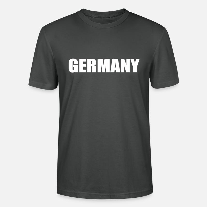 Deutschland - Stanley/Stella Unisex Bio-T-Shirt CRAFTER - Anthrazit