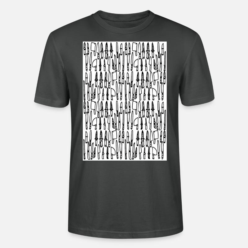Messer - Stanley/Stella Unisex Bio-T-Shirt CRAFTER - Anthrazit