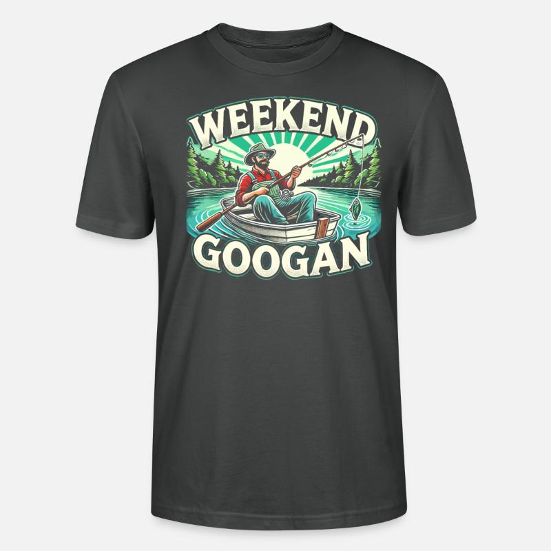Wochenende Googan - Stanley/Stella Unisex Bio-T-Shirt CRAFTER - Anthrazit