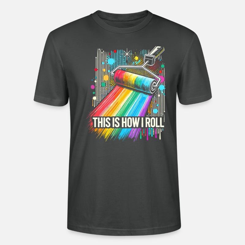 So läuft das bei mir - Stanley/Stella Unisex Bio-T-Shirt CRAFTER - Anthrazit