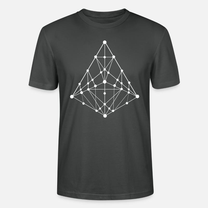Blockchain, Ether - Stanley/Stella Unisex Bio-T-Shirt CRAFTER - Anthrazit