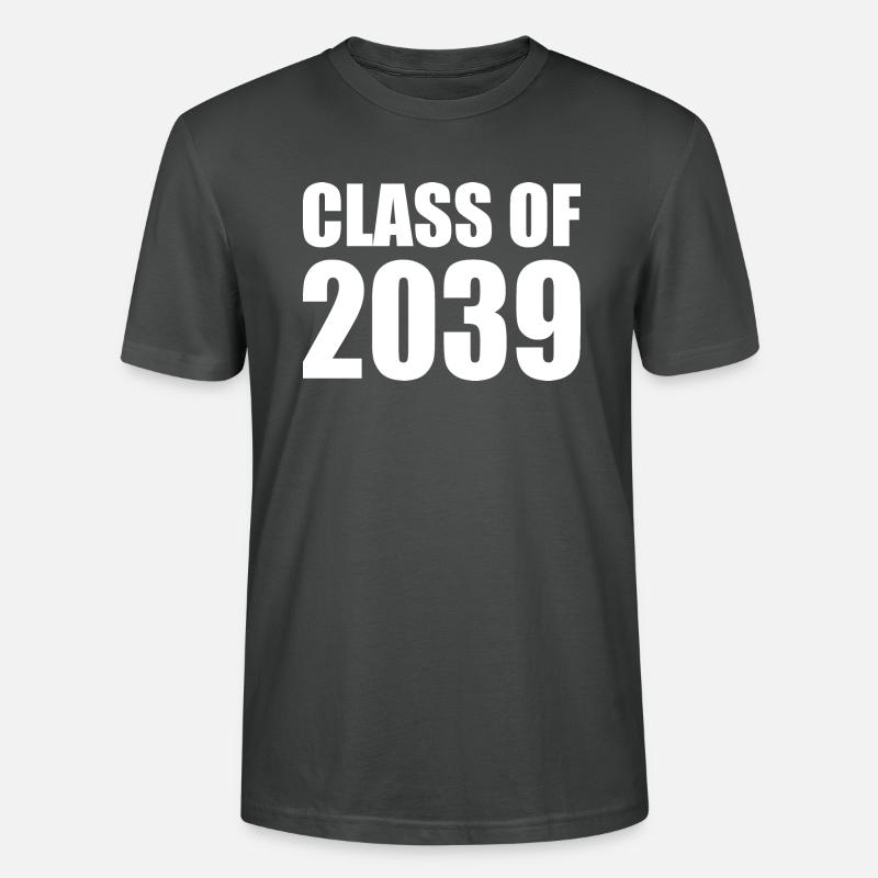 Class of 2039 - Stanley/Stella Unisex Bio-T-Shirt CRAFTER - Anthrazit