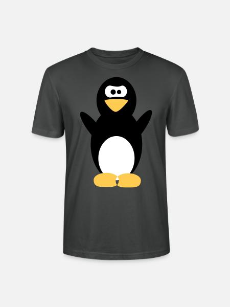 penguin - Stanley/Stella CRAFTER Unisex Organic T-Shirt - anthracite
