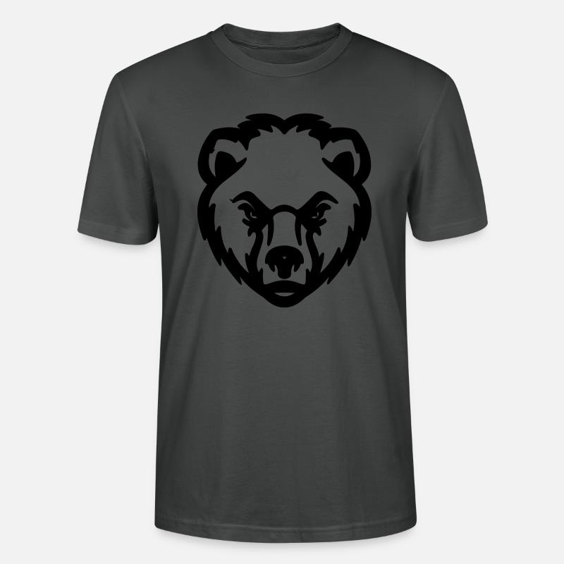 Kopf tragen - Stanley/Stella Unisex Bio-T-Shirt CRAFTER - Anthrazit