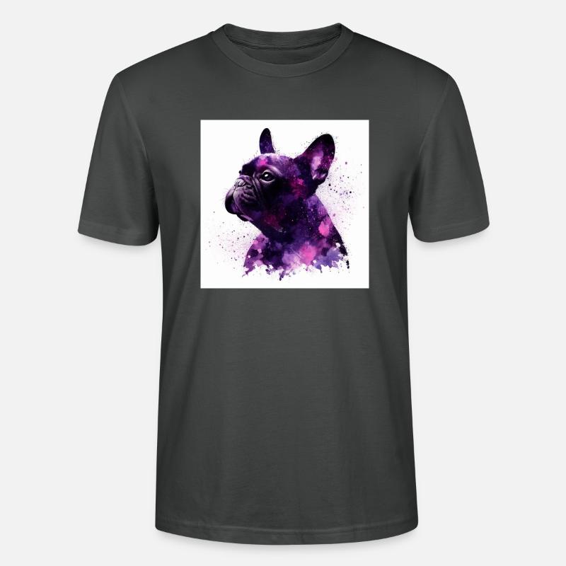 bully love - Stanley/Stella Unisex Bio-T-Shirt CRAFTER - Anthrazit