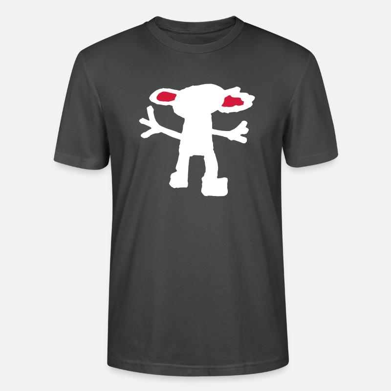 gremlin - Stanley/Stella Unisex Bio-T-Shirt CRAFTER - Anthrazit