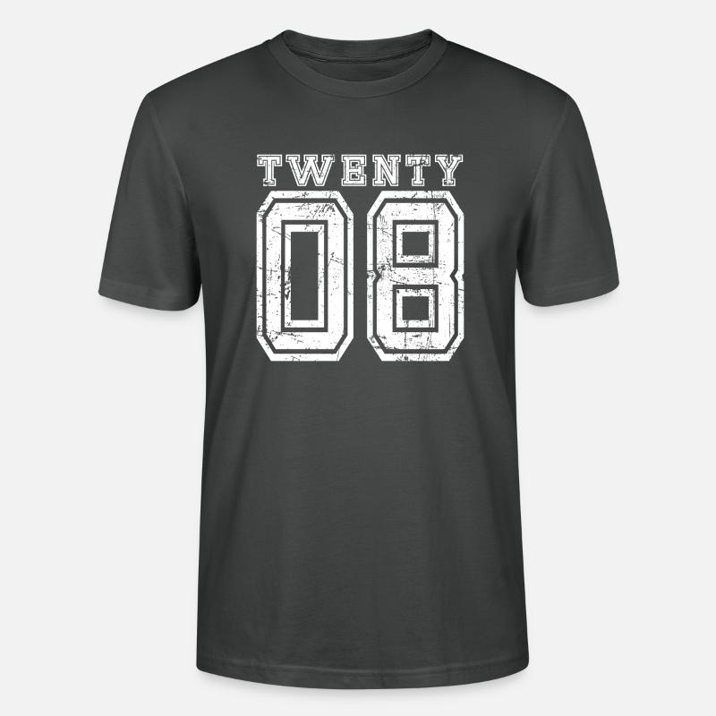 Twenty 2008 - Stanley/Stella Unisex Bio-T-Shirt CRAFTER - Anthrazit