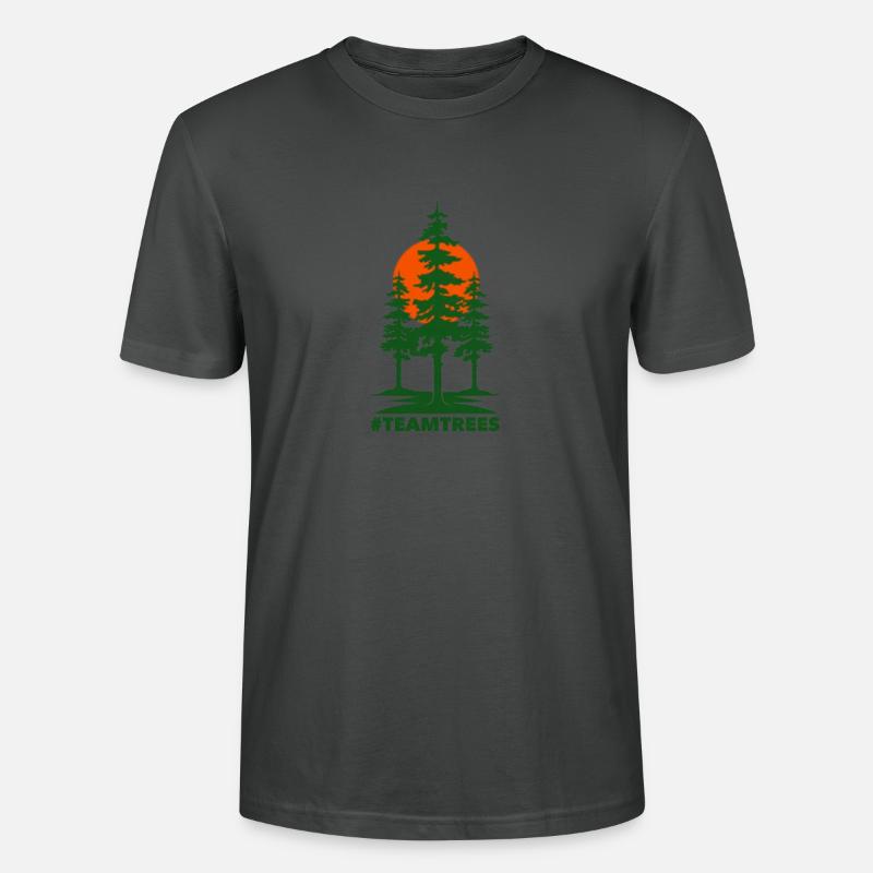 Team Trees Merchandise - Stanley/Stella Unisex Bio-T-Shirt CRAFTER - Anthrazit