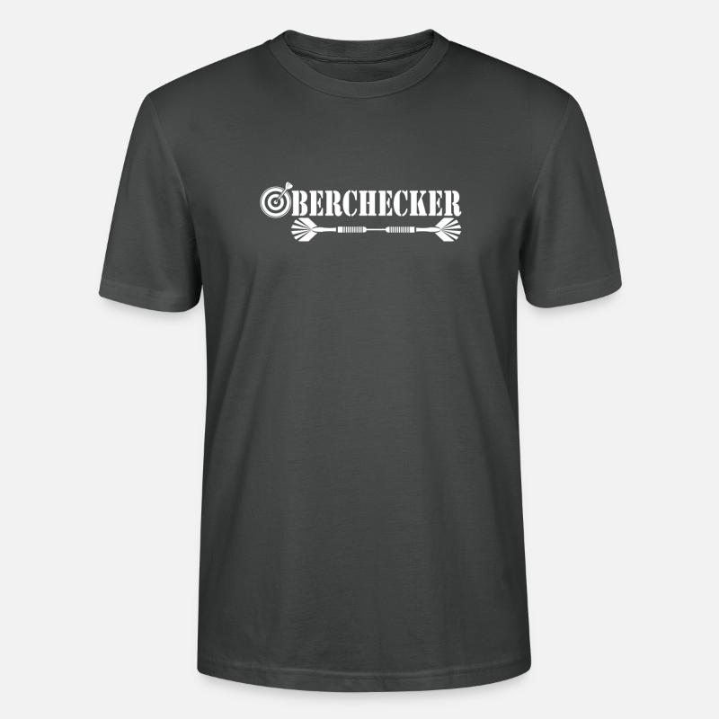 Oberchecker - Stanley/Stella Unisex Bio-T-Shirt CRAFTER - Anthrazit