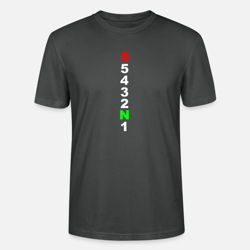 Motorrad - Stanley/Stella Unisex Bio-T-Shirt CRAFTER - Anthrazit