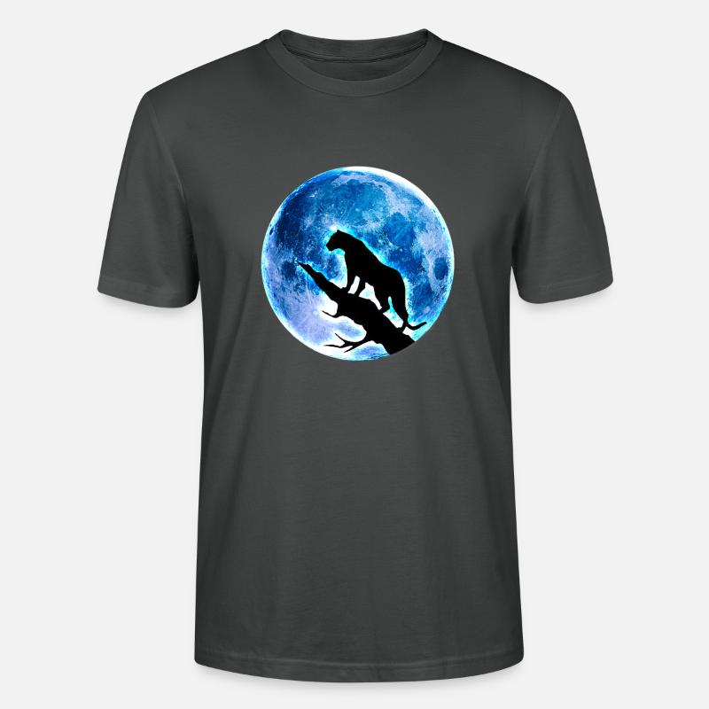 Vollmond - Stanley/Stella Unisex Bio-T-Shirt CRAFTER - Anthrazit