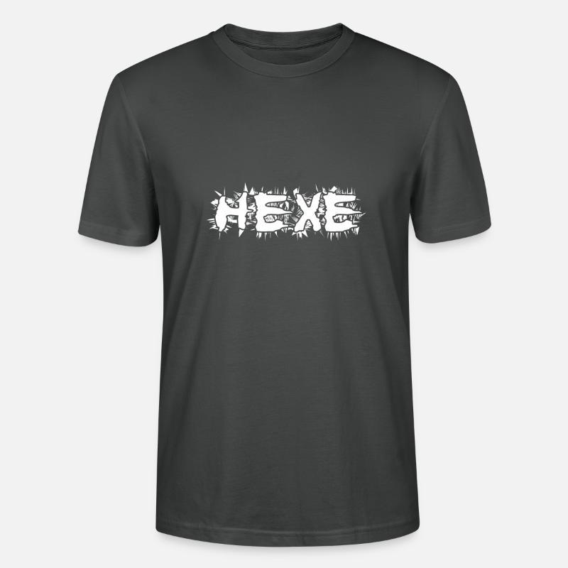 sorcière - T-shirt bio CRAFTER Stanley Stella Unisexe - charbon