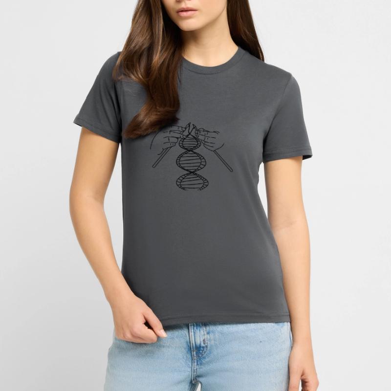 Décryptage ADN Code ADN Tricot T-shirt bio CRAFTER Stanley Stella Unisexe