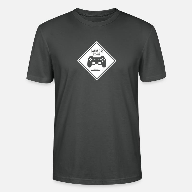 Computerspiel - Stanley/Stella Unisex Bio-T-Shirt CRAFTER - Anthrazit