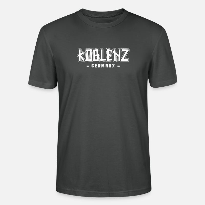 Coblenzerin Coblence Coblence - T-shirt bio CRAFTER Stanley Stella Unisexe - charbon