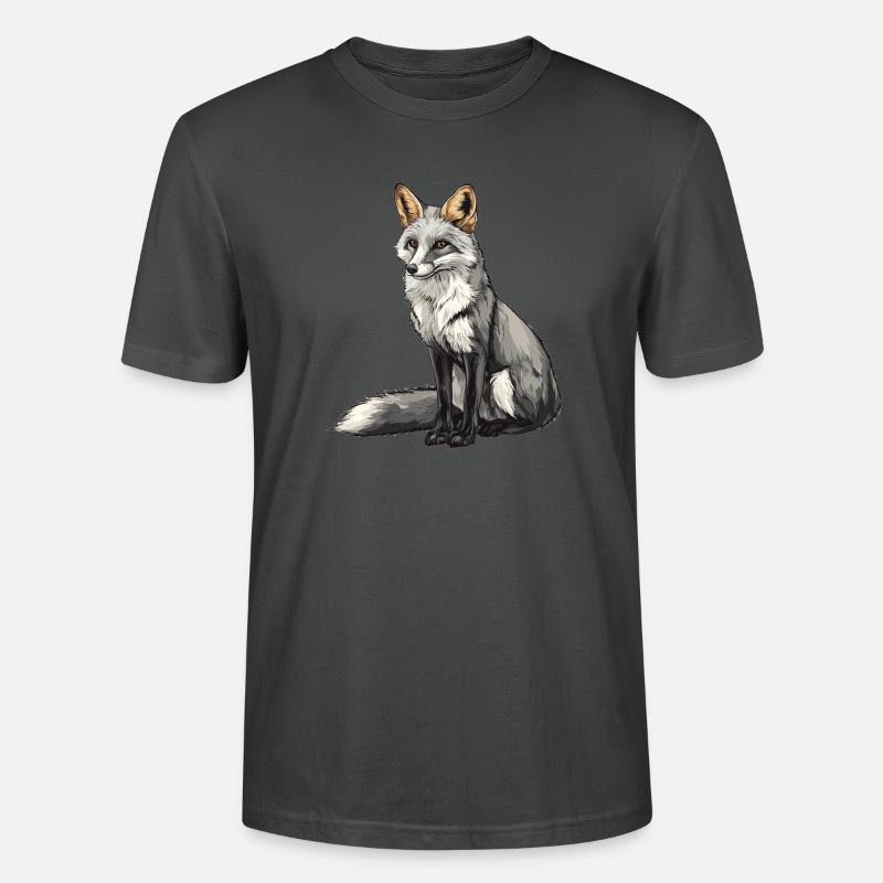 Graufüchse Graufuchs - Stanley/Stella Unisex Bio-T-Shirt CRAFTER - Anthrazit