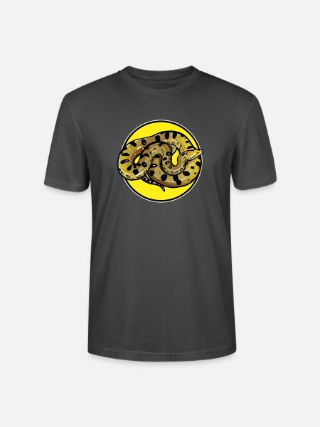Anacondas Anaconda - Stanley/Stella CRAFTER Unisex Organic T-Shirt - anthracite