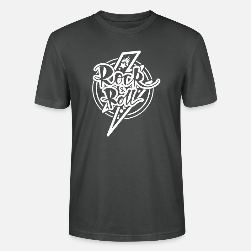 Rock Roll - Stanley/Stella Unisex Bio-T-Shirt CRAFTER - Anthrazit