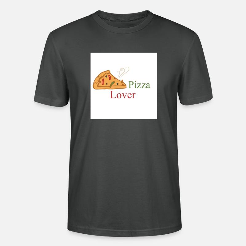 Pizza Lover - Stanley/Stella Unisex Bio-T-Shirt CRAFTER - Anthrazit