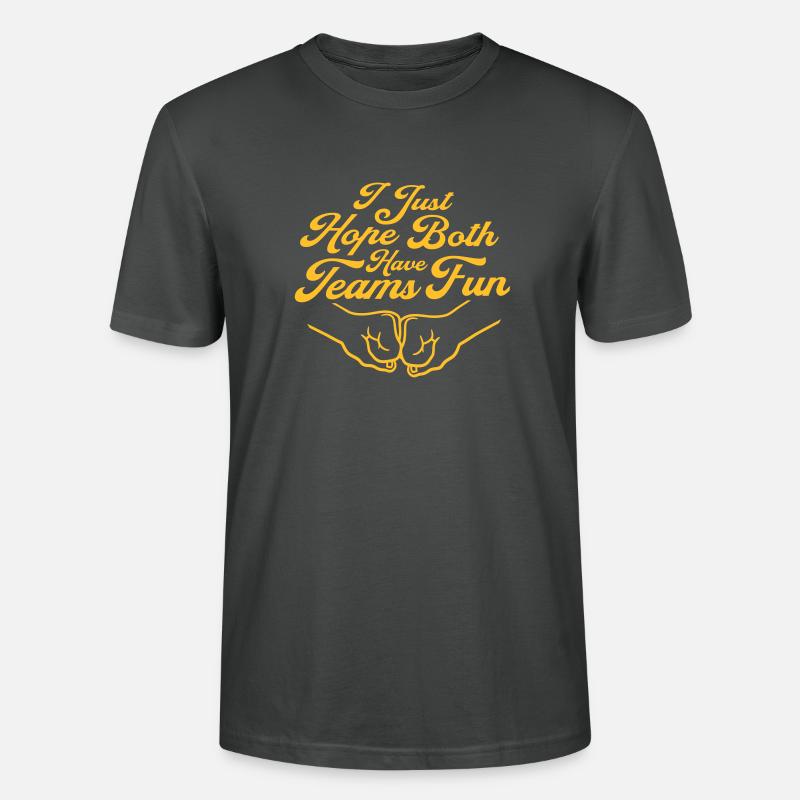 Both Teams Have Fun - Stanley/Stella Unisex Bio-T-Shirt CRAFTER - Anthrazit