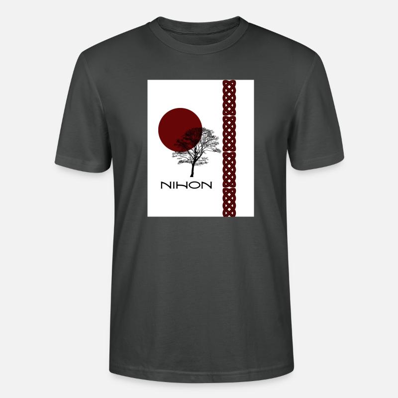 Nihonbaum - Stanley/Stella Unisex Bio-T-Shirt CRAFTER - Anthrazit