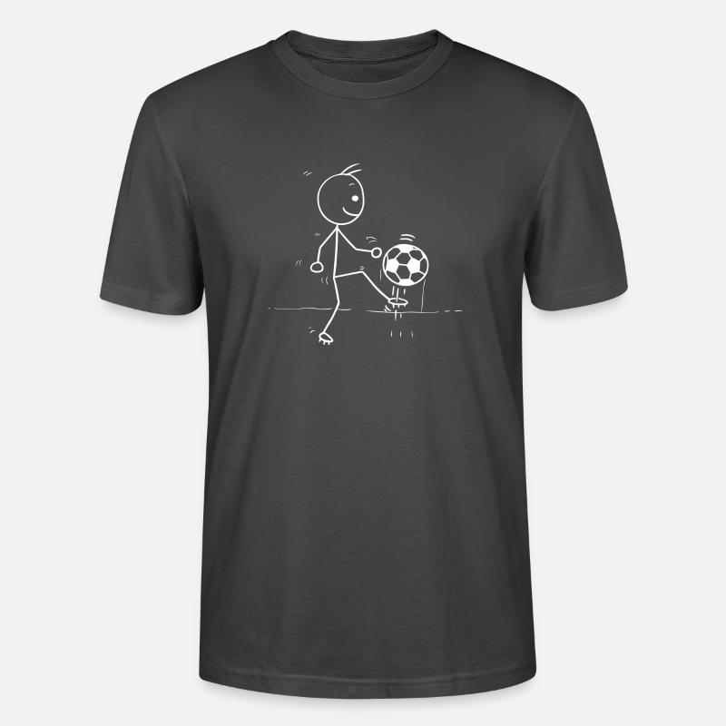 Fussball - Stanley/Stella Unisex Bio-T-Shirt CRAFTER - Anthrazit