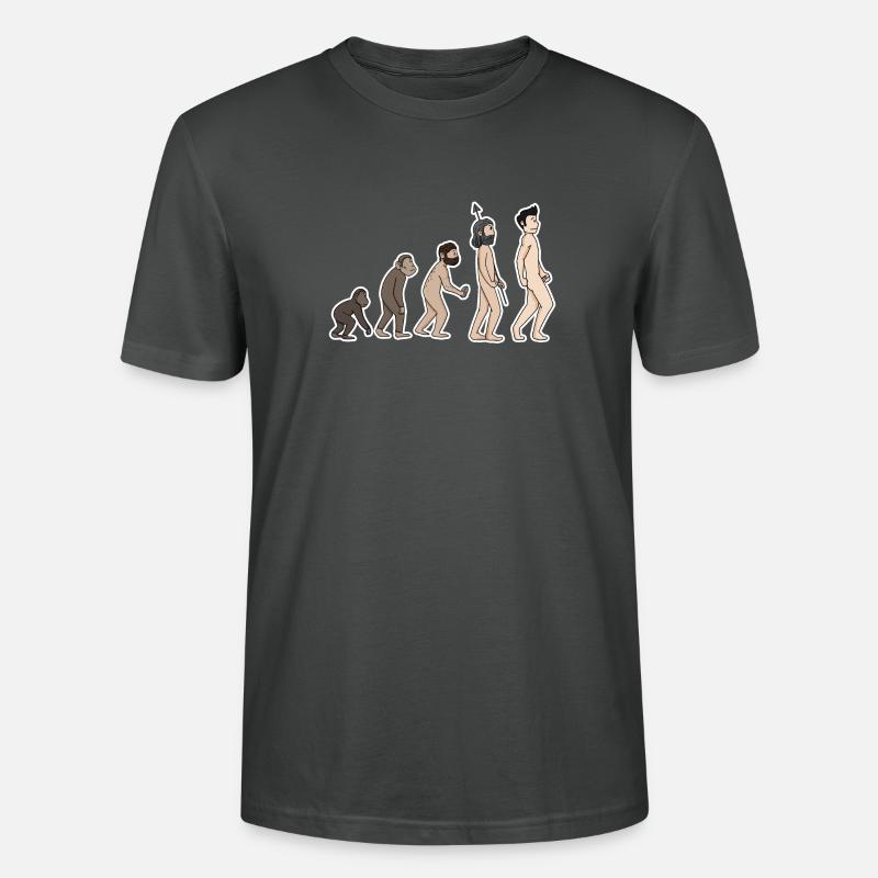 Evolution - Stanley/Stella Unisex Bio-T-Shirt CRAFTER - Anthrazit