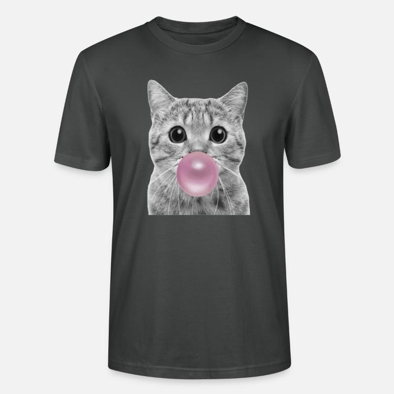 Chat bulle - T-shirt bio CRAFTER Stanley Stella Unisexe - charbon