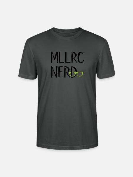 T-Shirt - "MLLRC" Mallorca Nerd - Stanley/Stella Unisex Bio-T-Shirt CRAFTER - Anthrazit