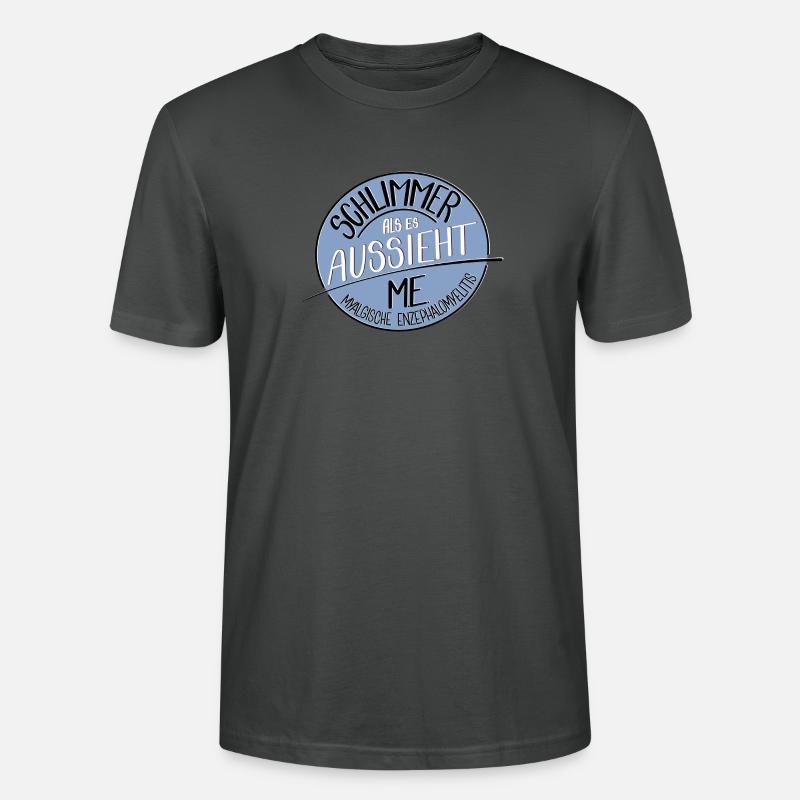 Schlimmer als es aussieht, ME - Stanley/Stella Unisex Bio-T-Shirt CRAFTER - Anthrazit
