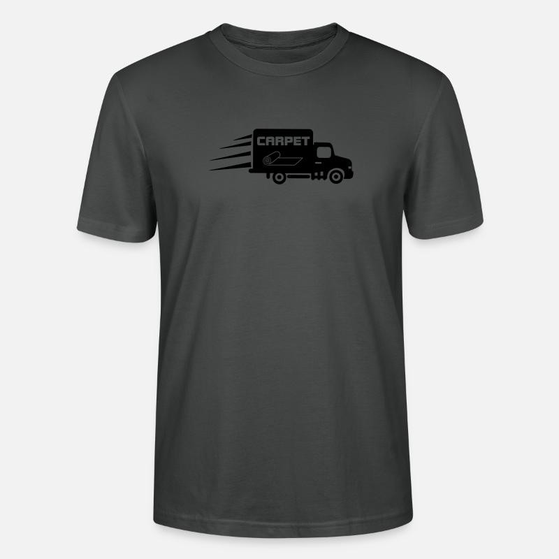Teppichrollen Logo Auto - Stanley/Stella Unisex Bio-T-Shirt CRAFTER - Anthrazit