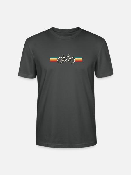 Fahrrad - Stanley/Stella Unisex Bio-T-Shirt CRAFTER - Anthrazit