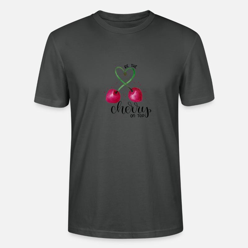 cherry on top - Stanley/Stella Unisex Bio-T-Shirt CRAFTER - Anthrazit